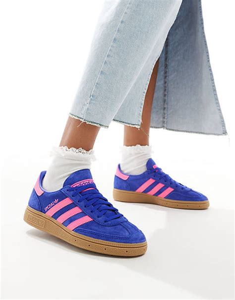 adidas spezial blauw roze